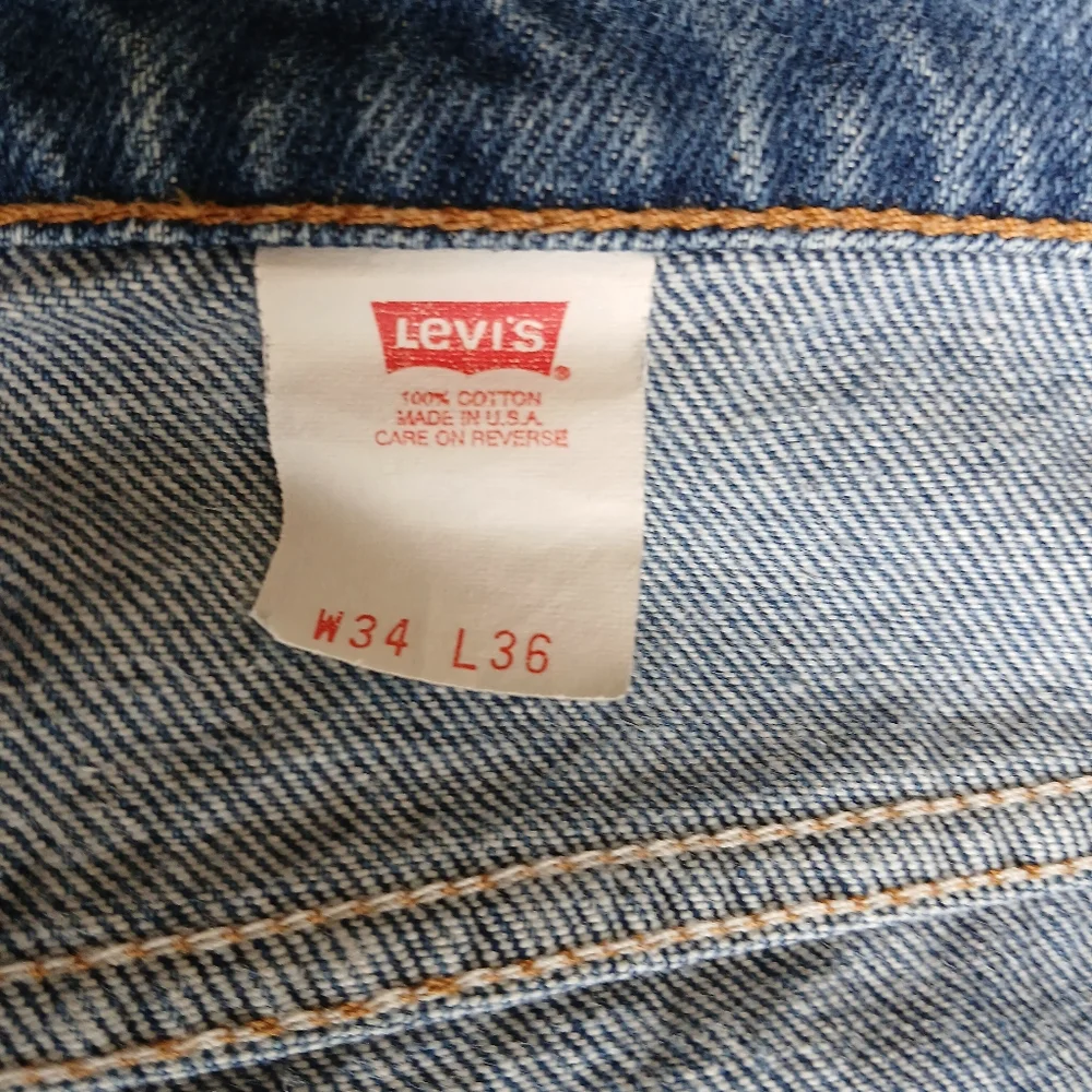 Levi's 517 Orange Tab Vintage Regular Fit Jeans Size 34